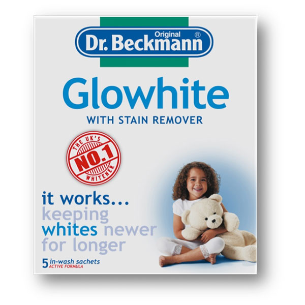 Dr. Beckmann Glowhite with Stain Remover (5 x 40g)