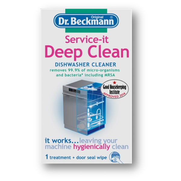 Dr. Beckmann Service-It Deep Clean Dishwasher Cleaner Powder (75g + wipe)