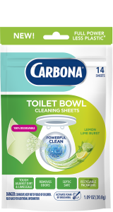 Carbona Toilet Bowl Cleaner-Lemon Lime burst